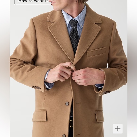 J. Crew Ludlow Topcoat in Wool Blend - Toffee - Picture 5 of 9